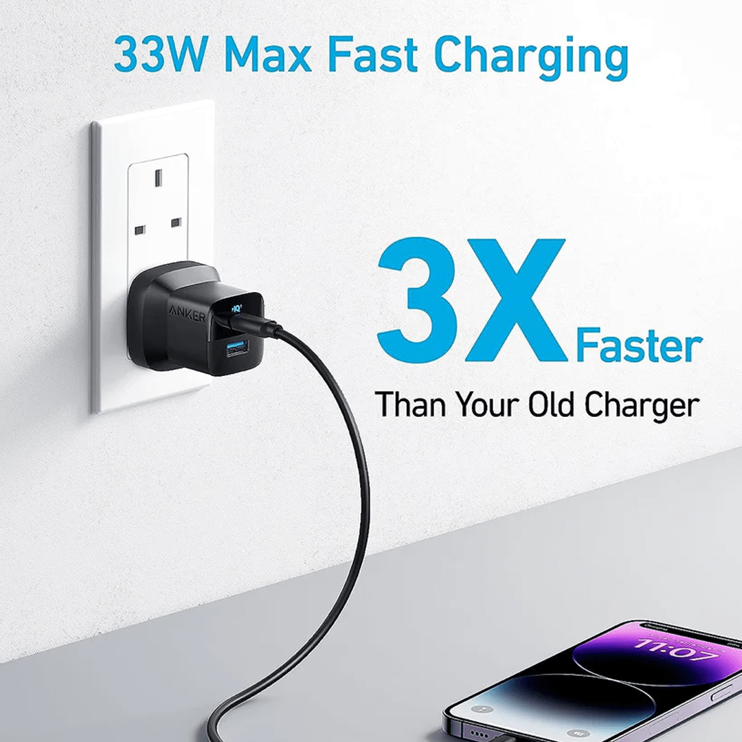 Anker 323 - 33W Fast Charging Adapter