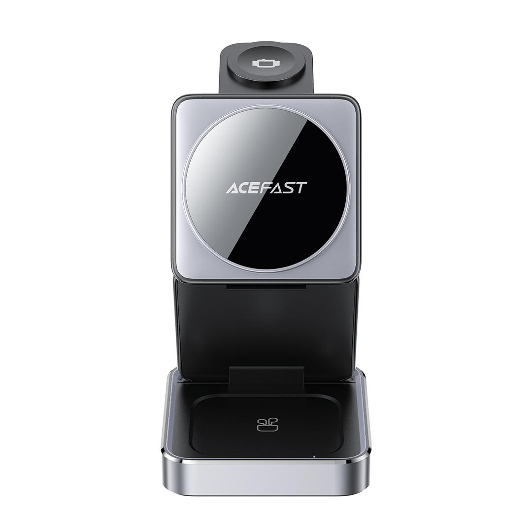 AceFast 3-in-1 Fast Wireless Charging Desktop Holder (23W)
