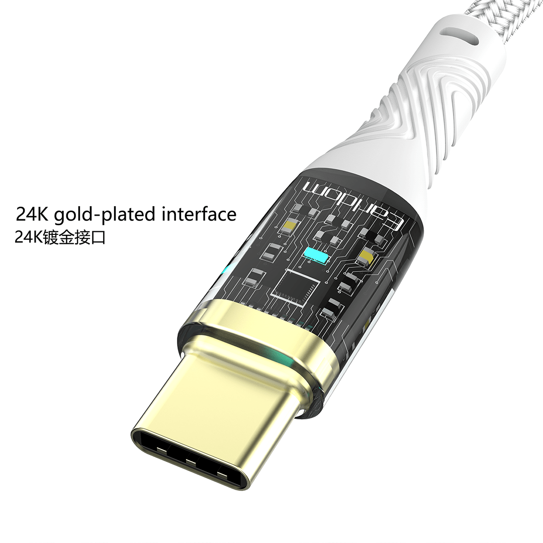 Earldom USB-C to USB-C Braided Cable (1M)