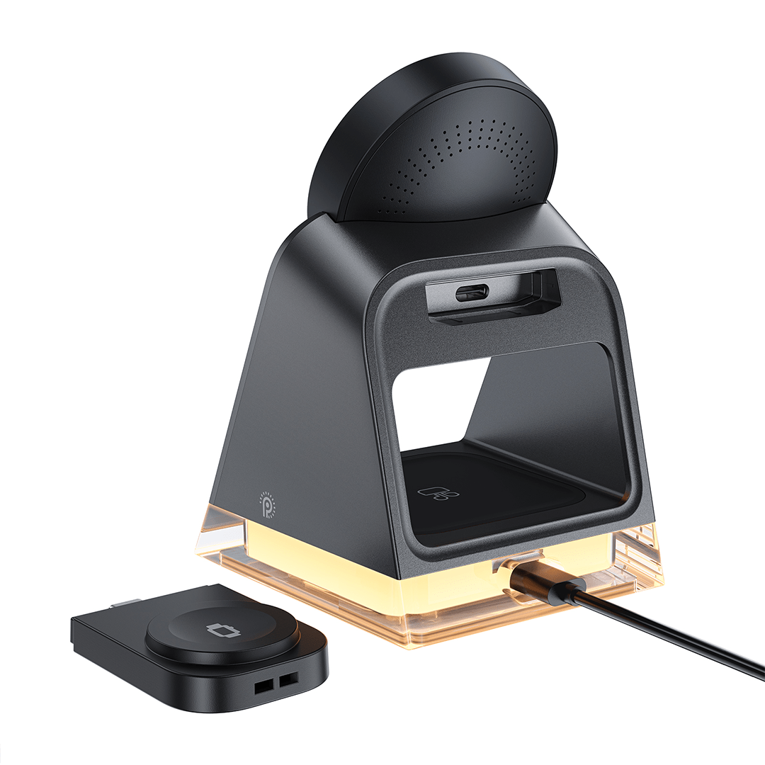 AceFast 3-in-1 Fast Wireless Charging Desktop Holder (20.5W)