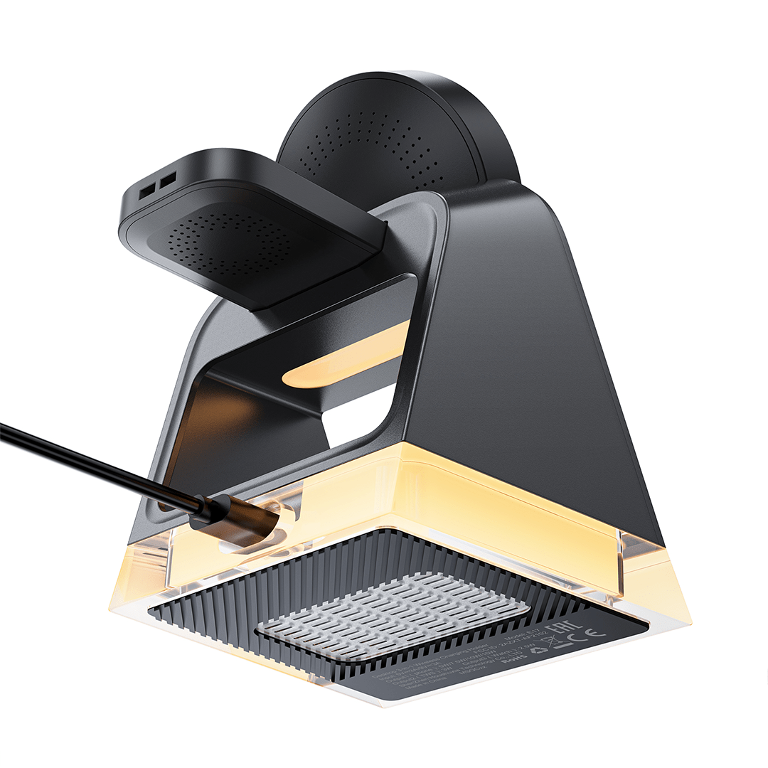 AceFast 3-in-1 Fast Wireless Charging Desktop Holder (20.5W)
