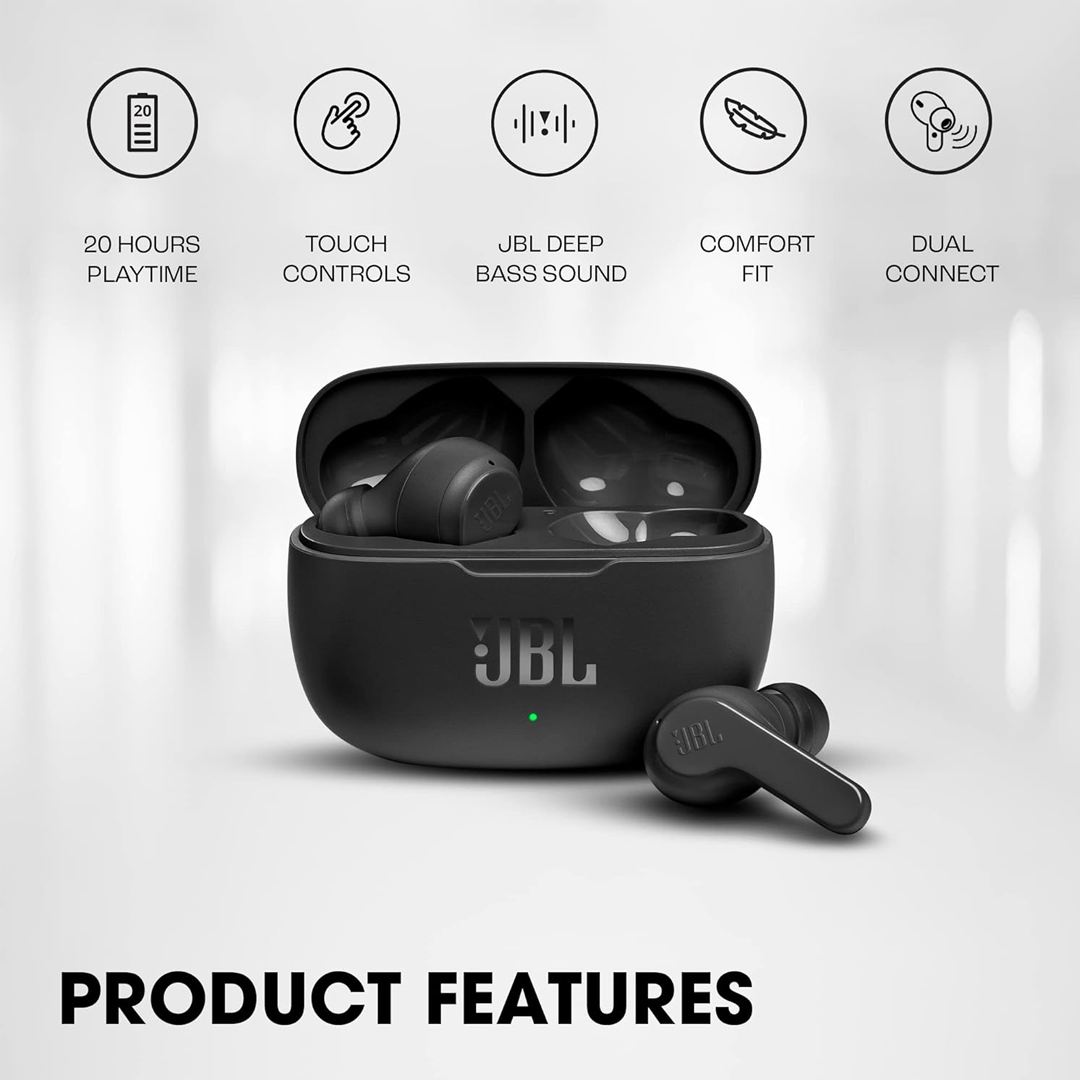 JBL Wave 200 - True Wireless Earbuds