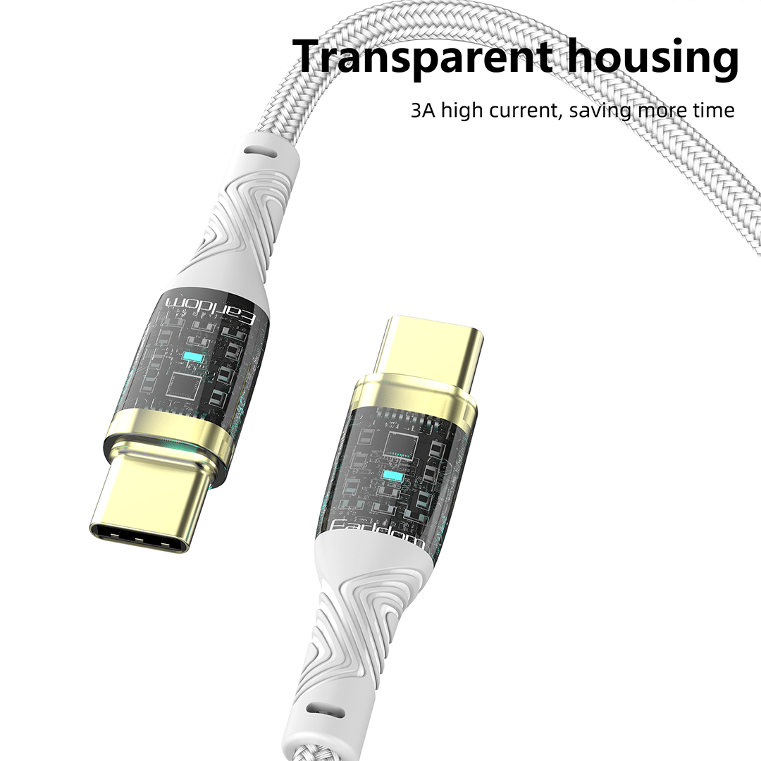 Earldom USB-C to USB-C Braided Cable (1M)