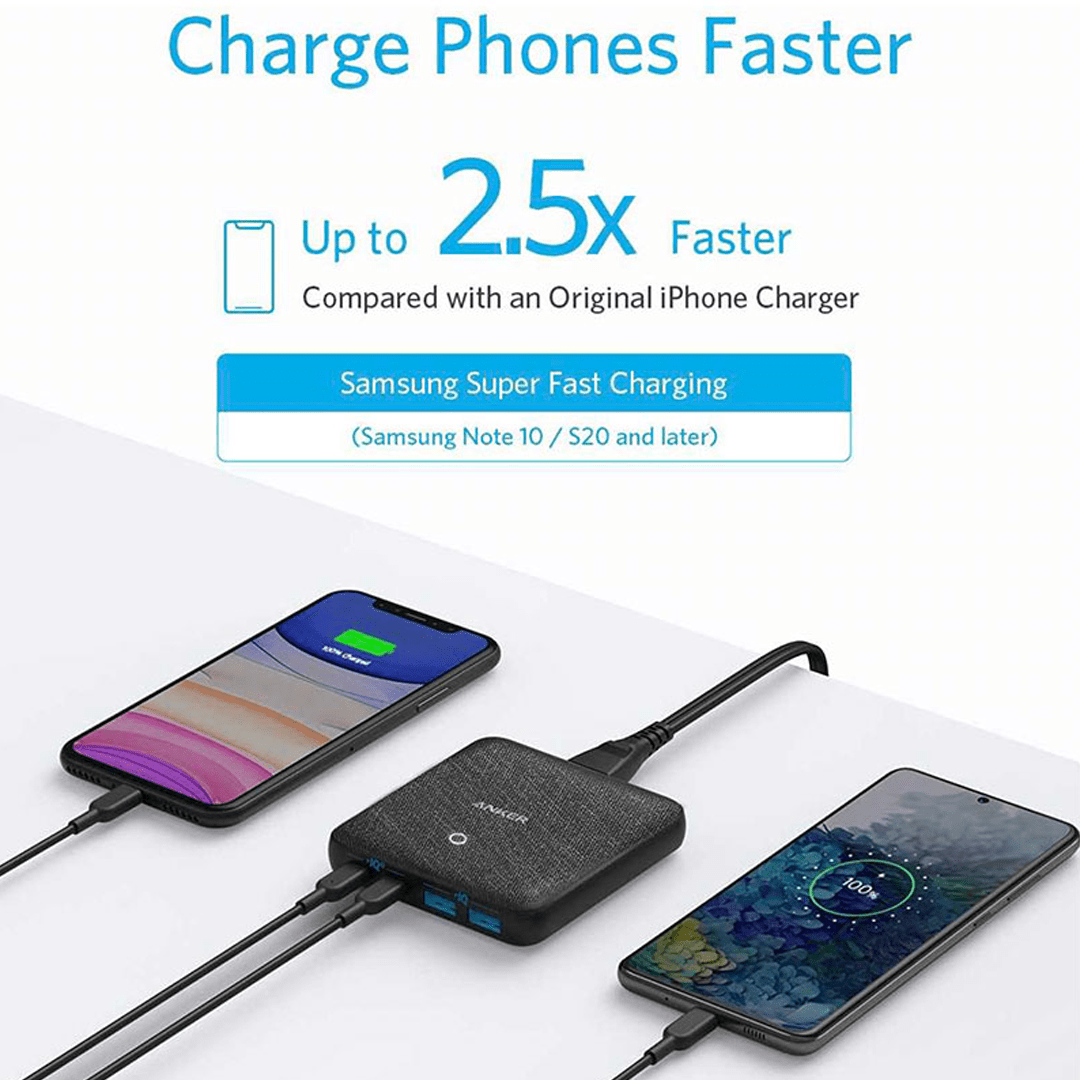 Anker PowerPort Atom III 63W Slim Desktop Charger