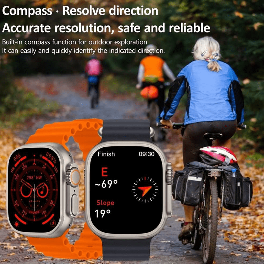 HK8 Pro Max AMOLED Ultra Smart Watch - 49MM