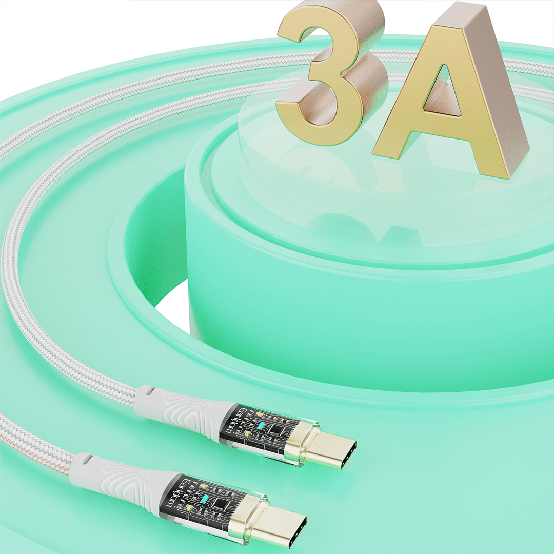 Earldom USB-C to USB-C Braided Cable (1M)