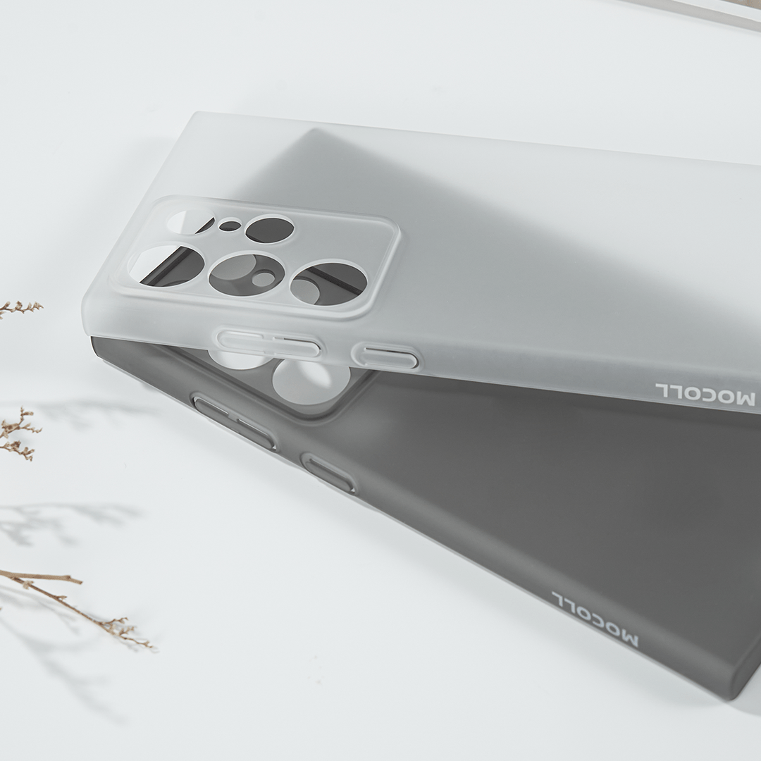 MOCOLL Air Series Semi-Transparent Case for Samsung S24