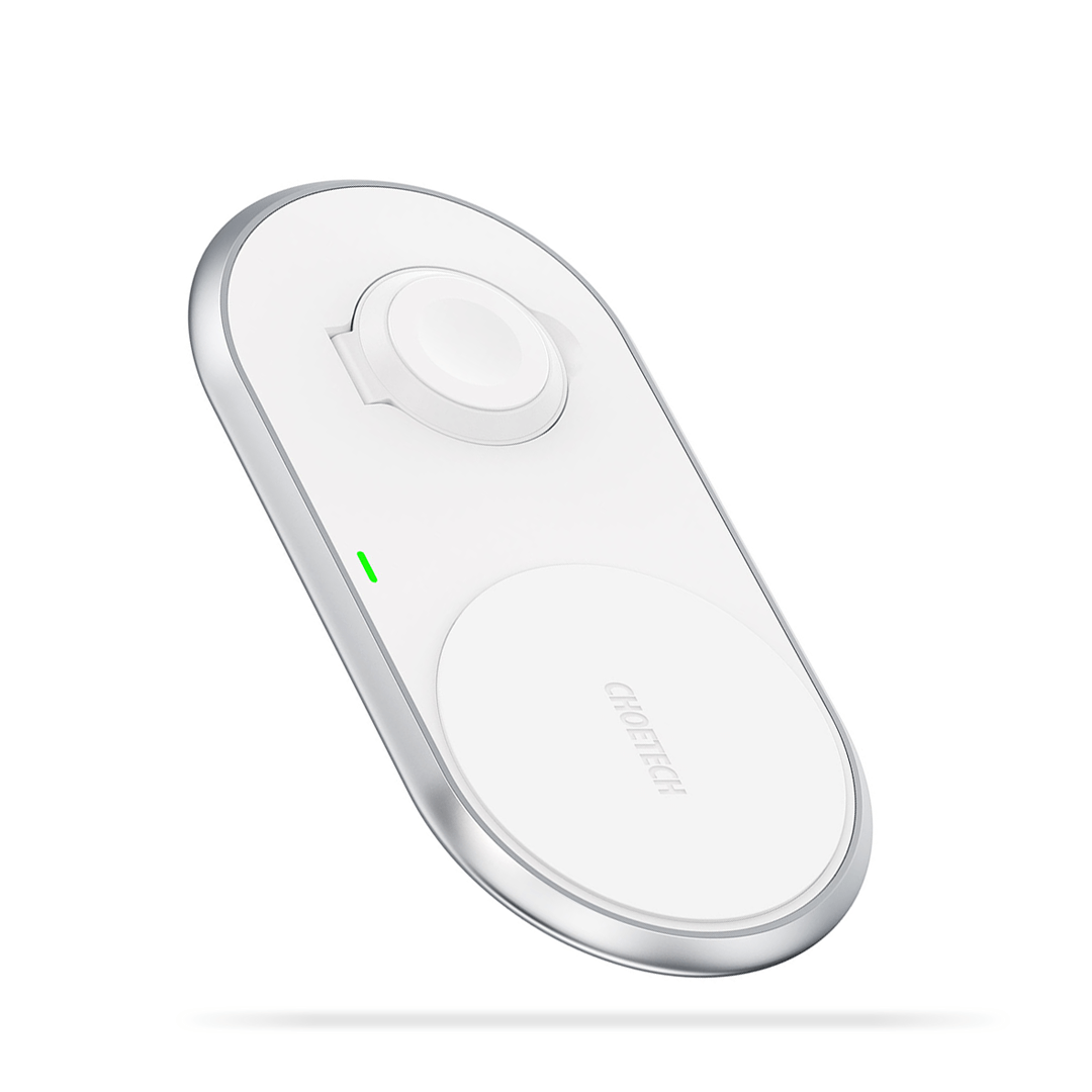 CHOETECH 10W in Dual Wireless Charger Pad Apple Watch