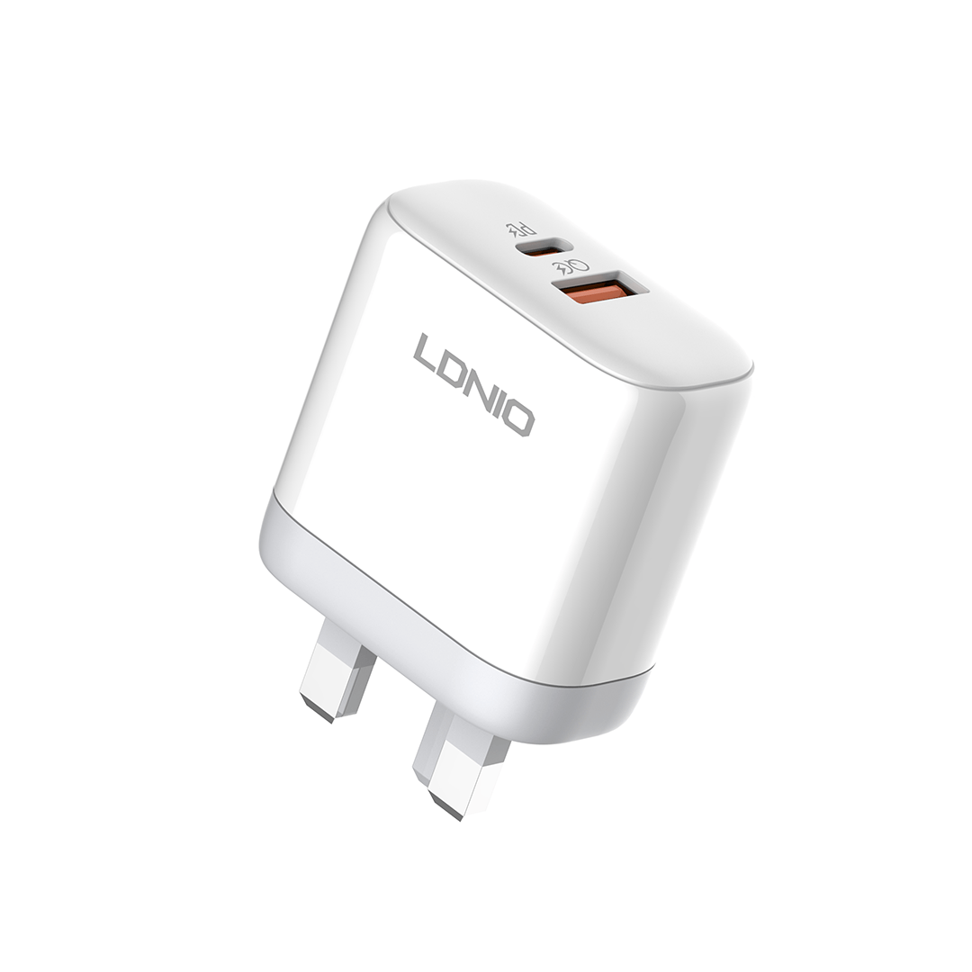 LDNIO 45W Dual USB-C + QC4.0 Super Fast Charger