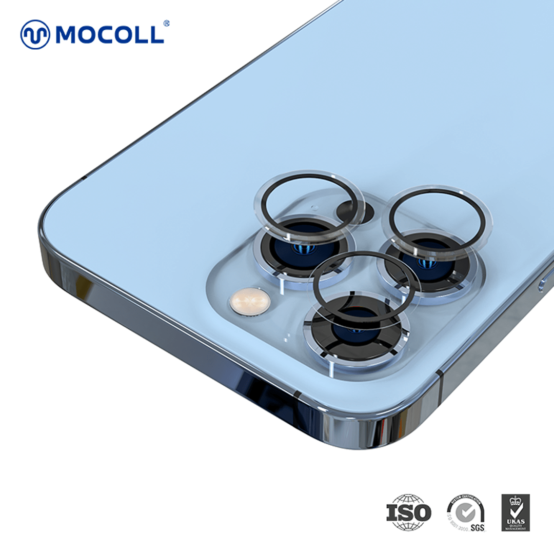 MOCOLL AR Coated Tempered Glass Lens Protector for iPhone 14 Pro / 14 Pro Max