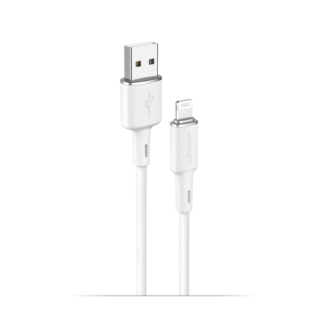 AceFast USB to Lightning Zinc Alloy Silicone Cable (1M)