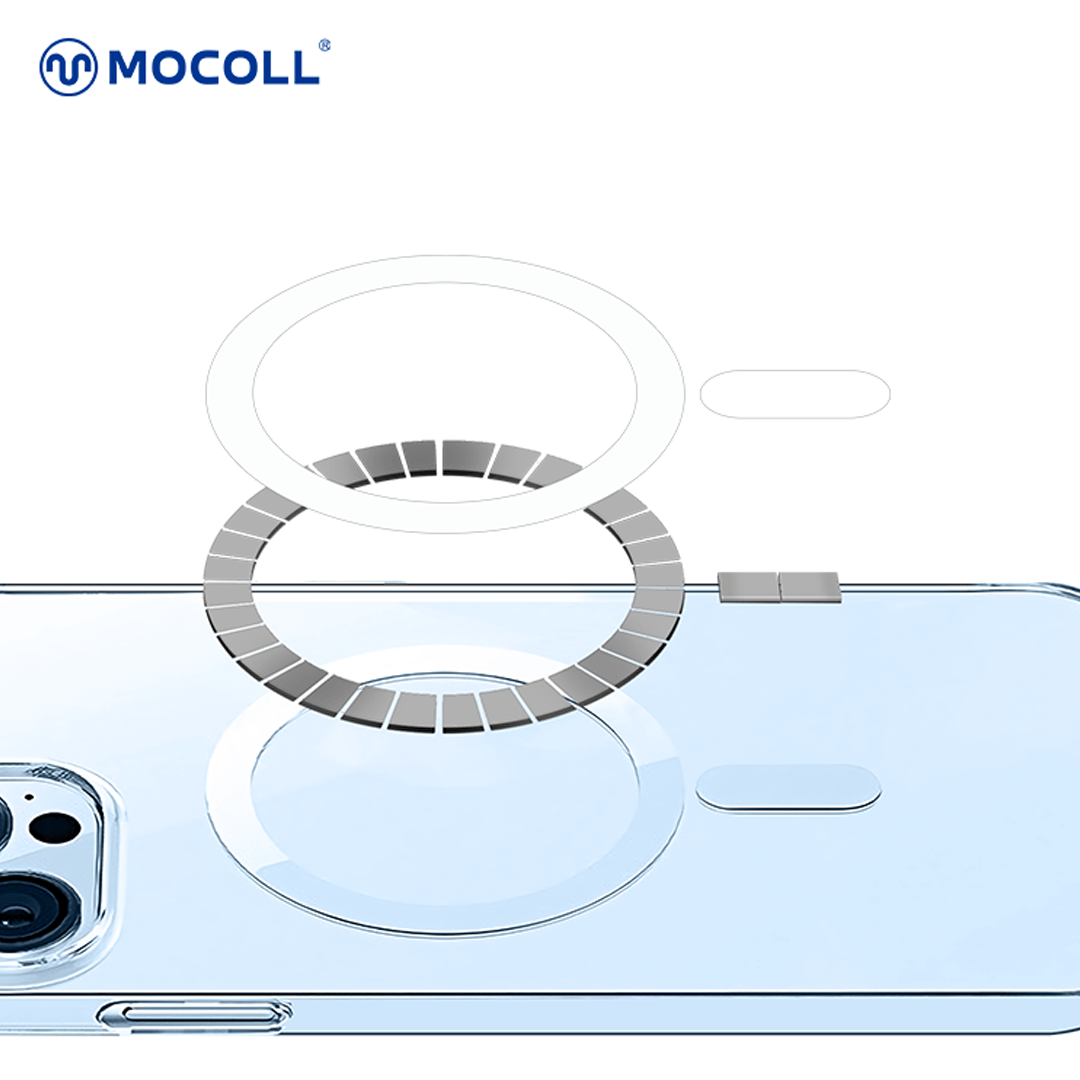 MOCOLL Crystal Series MagSafe Case for iPhone 14