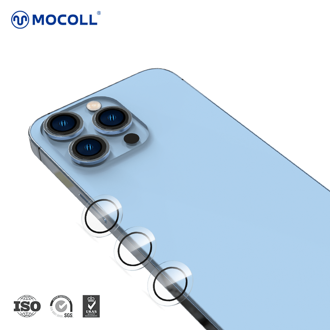 MOCOLL AR Coated Tempered Glass Lens Protector for iPhone 14 Pro / 14 Pro Max