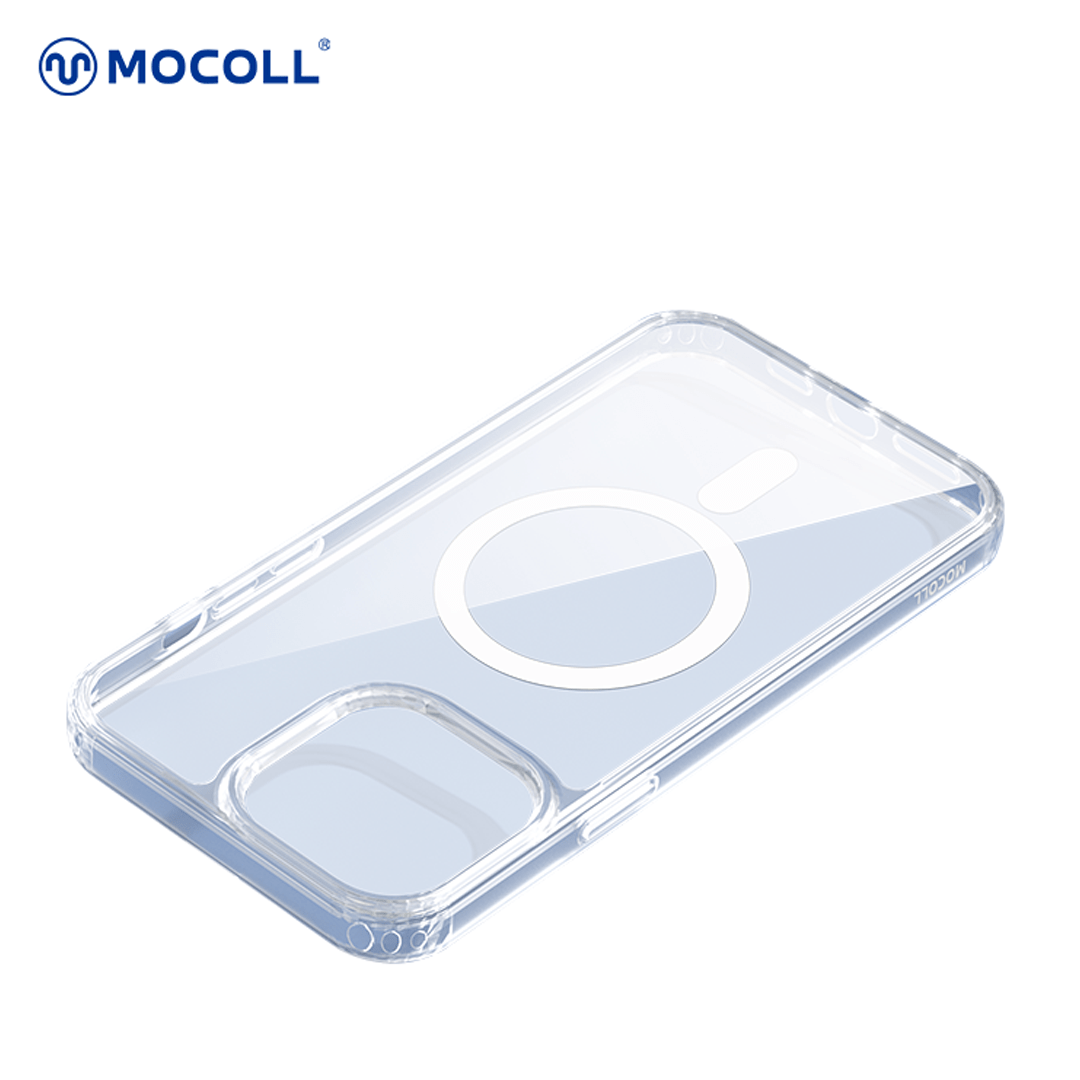 MOCOLL Crystal Series MagSafe Case for iPhone 14