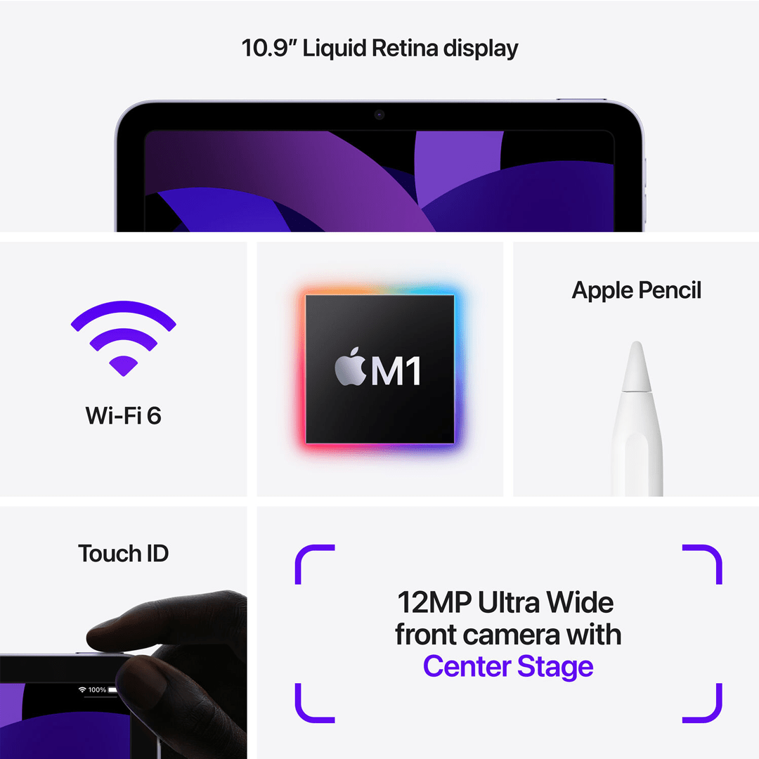 Apple iPad Air 10.9" 5th Generation (2022)