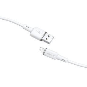 AceFast USB to Lightning Zinc Alloy Silicone Cable (1M)
