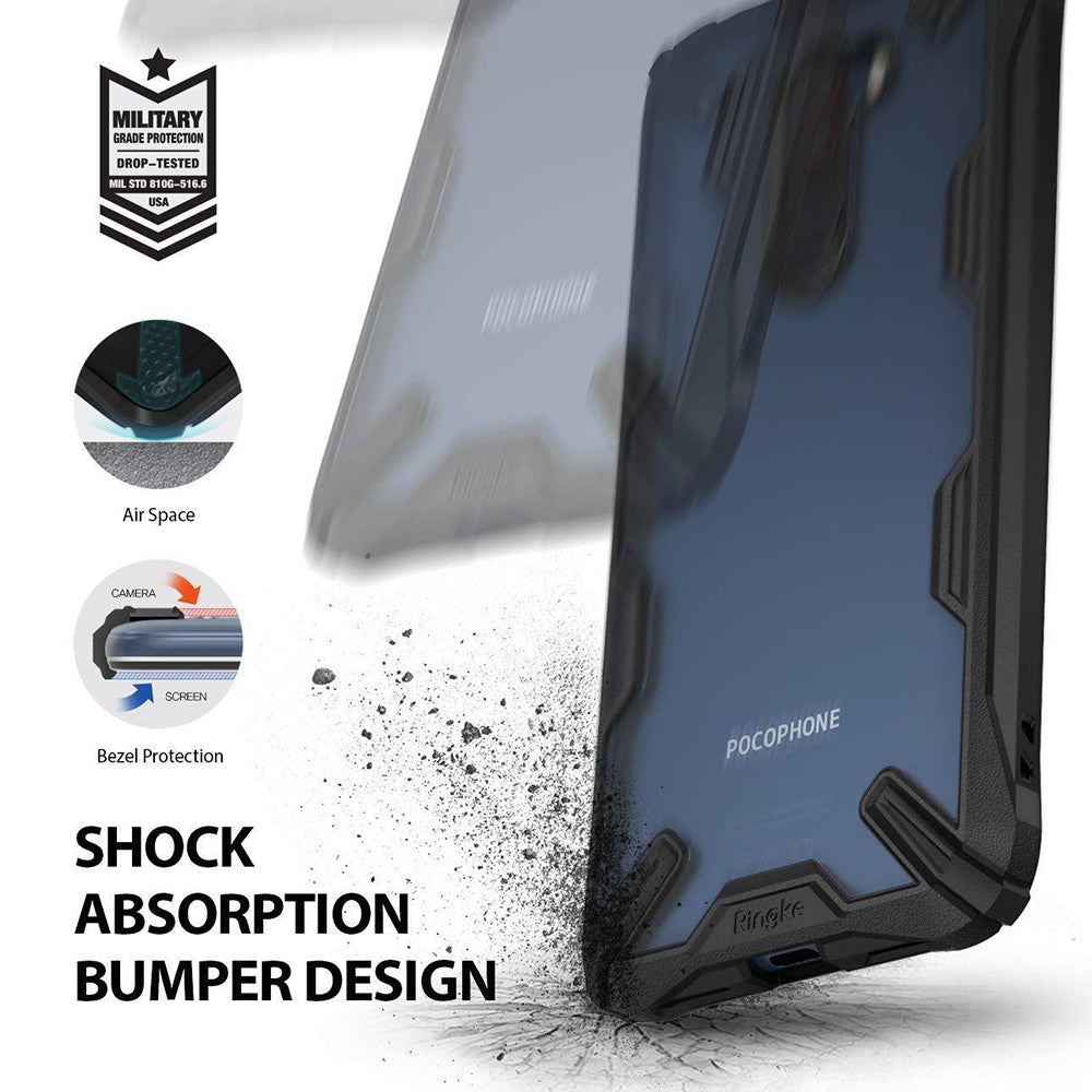 Ringke™ Fusion-X Case for Xiaomi Pocophone F1