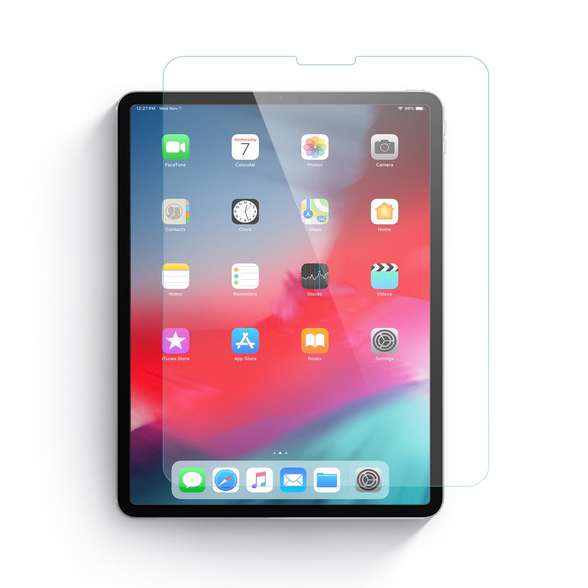 JCPAL iClara Glass Screen Protector for iPad