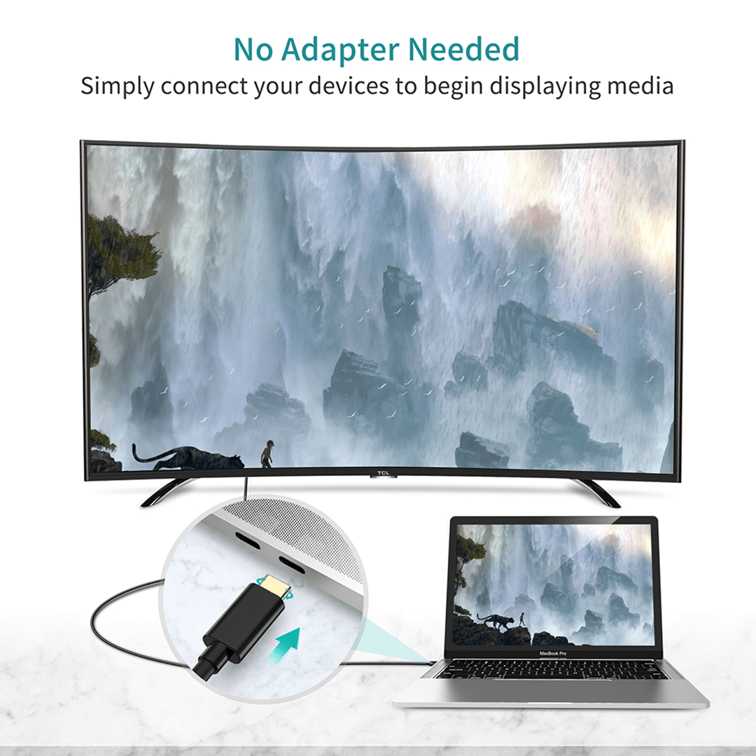 CHOETECH USB-C to HDMI Cable 4K/30Hz Cable (3M)