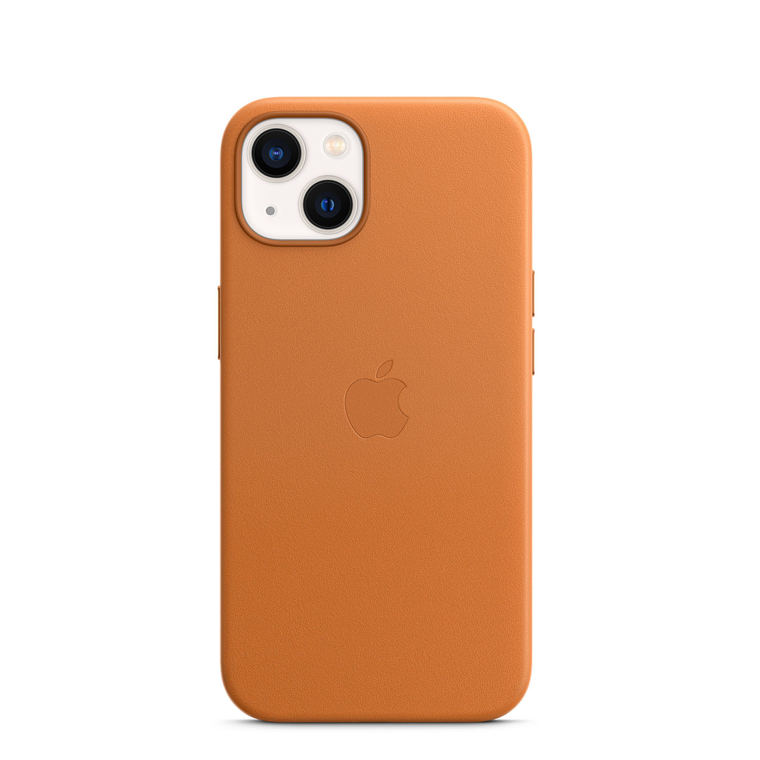 Apple leather Case with MagSafe for iPhone 13