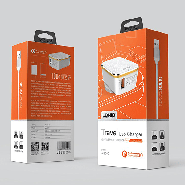 LDNIO Fast Charging Travel Adapter with QC 3.0 - Add-on™ Store