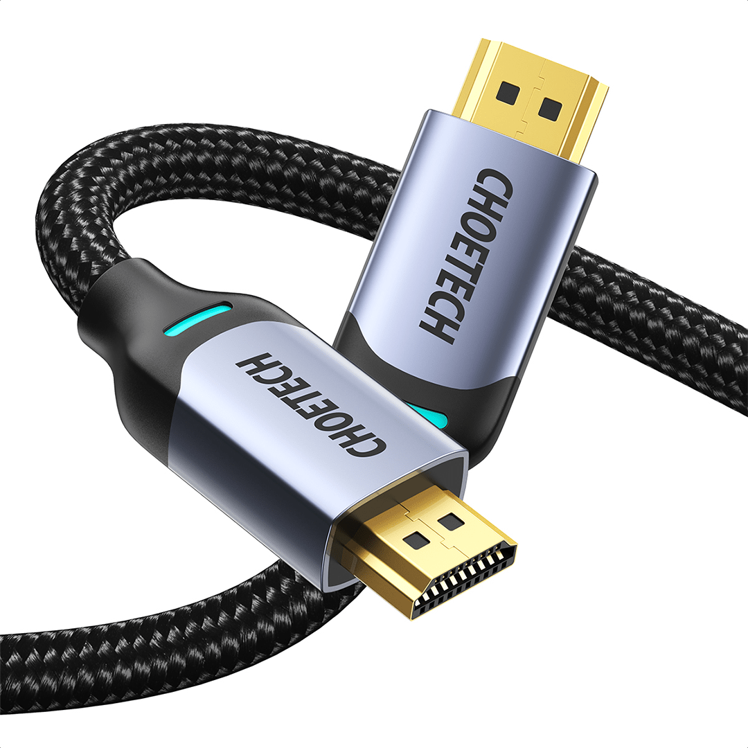 CHOETECH 8K HDMI 2.1 Braided Cable - 60Hz 48Gbps (2M)