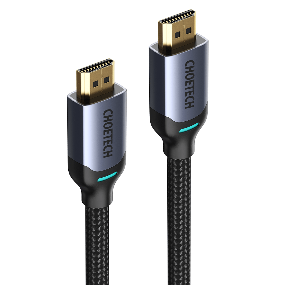 CHOETECH 8K HDMI 2.1 Braided Cable - 60Hz 48Gbps (2M)