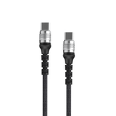 Earldom 60W Aluminum Alloy USB-C to USB-C Braided Cable (1M)