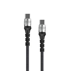 Earldom 60W Aluminum Alloy USB-C to USB-C Braided Cable (1M)
