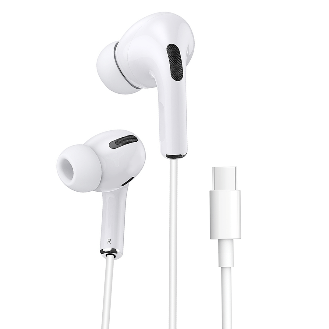 Earldom USB-C Earphone with Remote & Mic (1M)