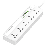 LDNIO 6 x USB-A Ports with 5 x AC Power Socket