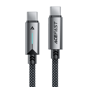 AceFast PD 60W USB-C Fast Charging Aluminum Alloy Braided Power Indicating Cable (1.2M)