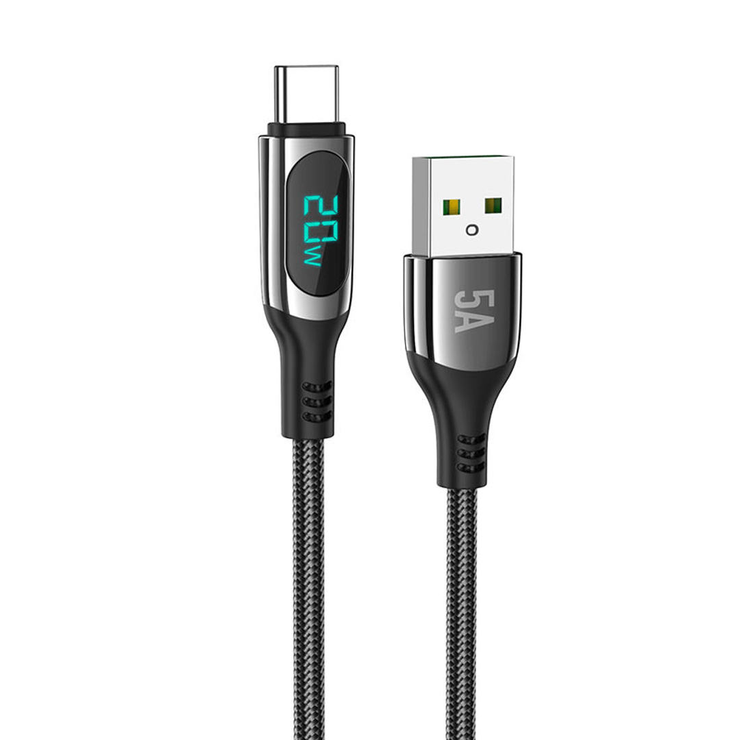 HOCO 5A USB-A to USB-C Extreme Fast Charging Cable