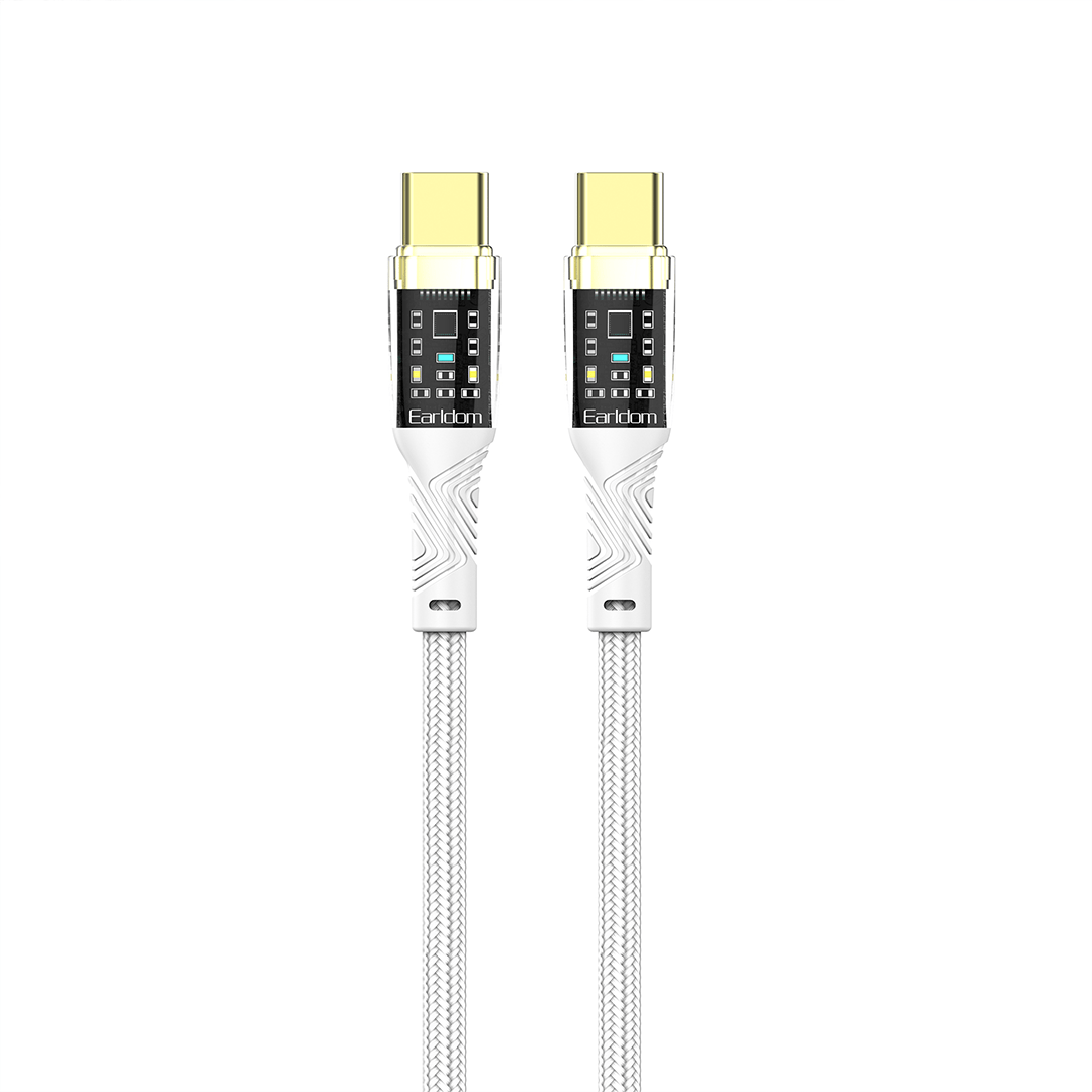 Earldom USB-C to USB-C Braided Cable (1M)