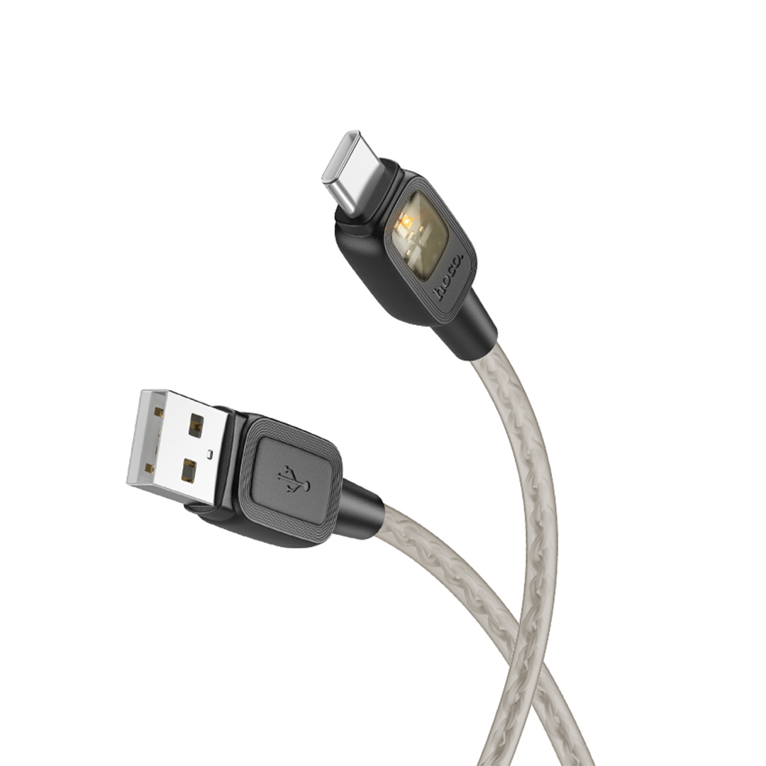 HOCO 60W USB-A to USB-C Fast Charging Cable with Auto Power Off