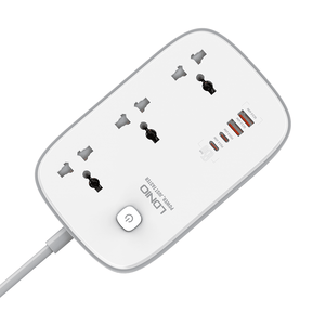LDNIO 65W 2 x USB-C / 2 x USB-A Power Socket (UK)