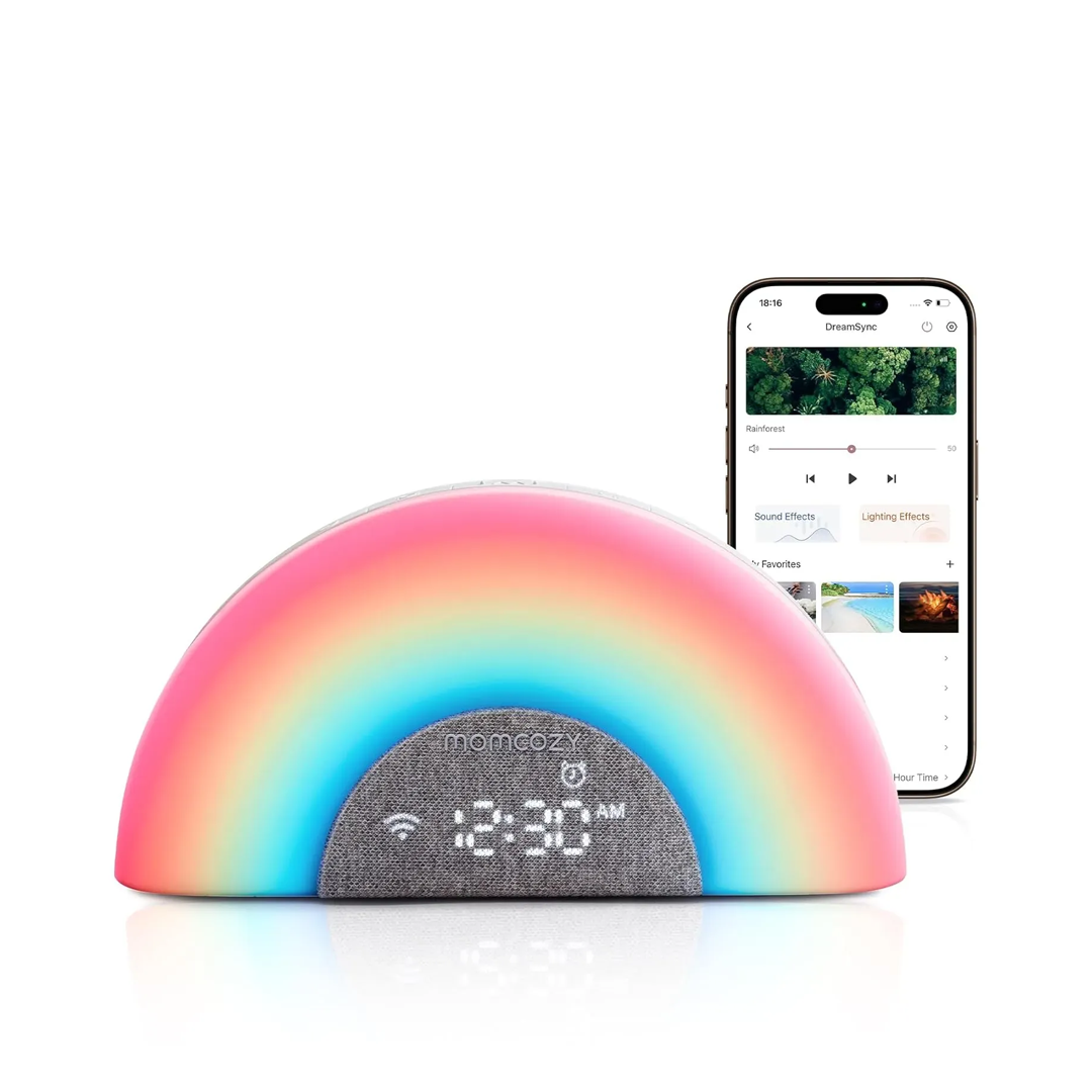 Momcozy DreamSync Tech™ Smart Baby Sound Machine