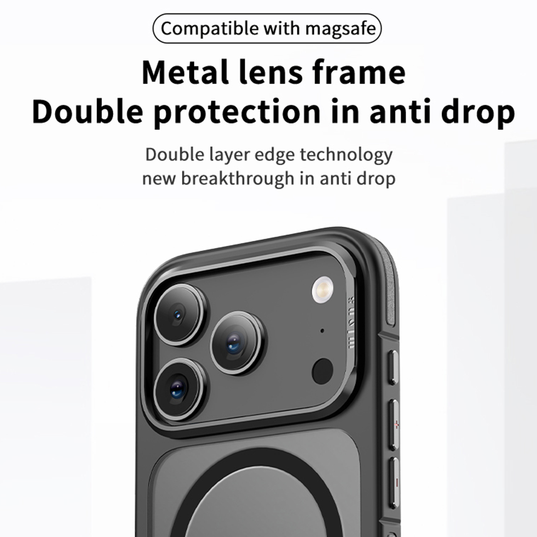 WLONS 2-Tone Hard Thermoplastic Magnetic Case for iPhone 17 Series