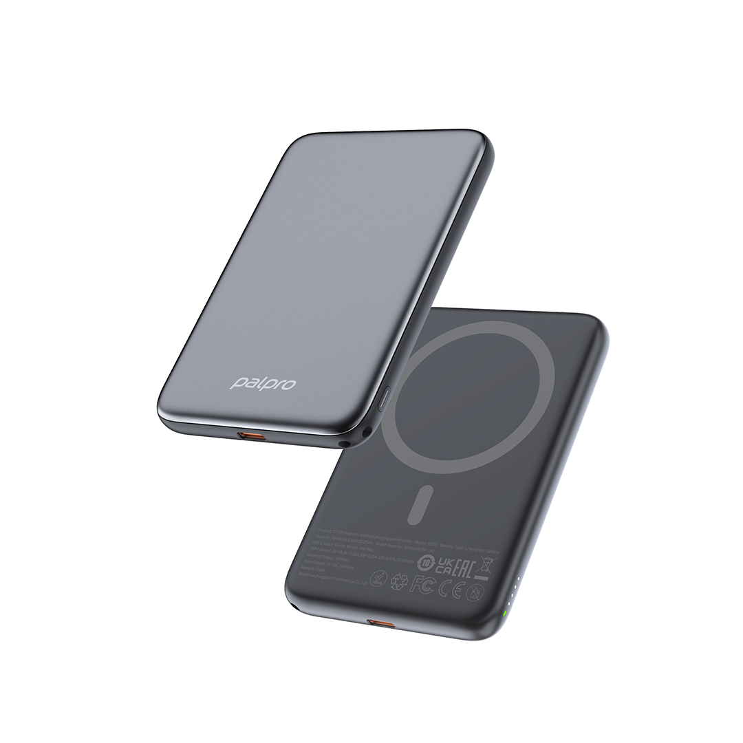 Palpro 5000mAh 22.5W Ultra-Slim MagSafe Charging Power Bank