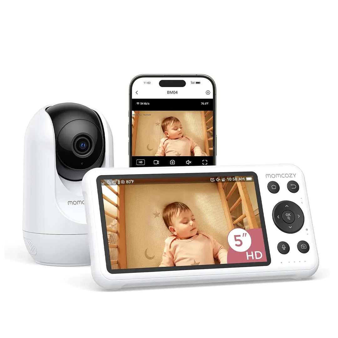 Momcozy 5-Inch Dual-mode Smart Baby Monitor