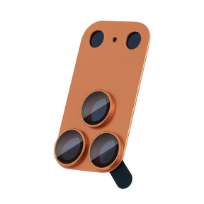 MOCOLL Lens Tempered Glass With Metal Frame for iPhone 17 Series