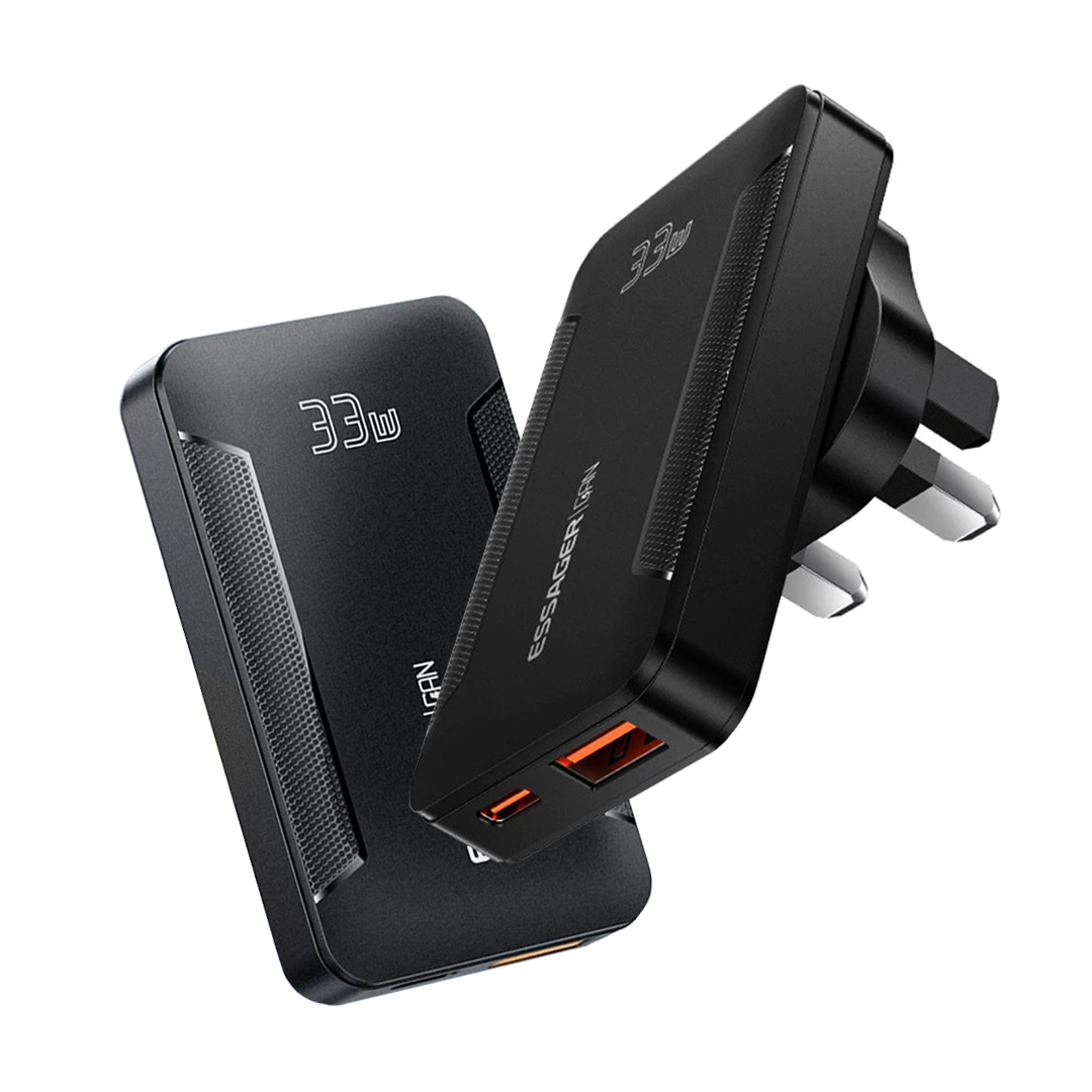 Essager 33W Gallium Nitride Ultra Thin Fast Travel Charger