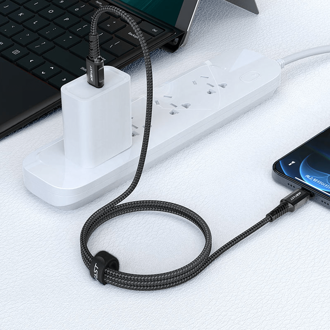 AceFast USB-C to Lightning Braided Cable (1M)