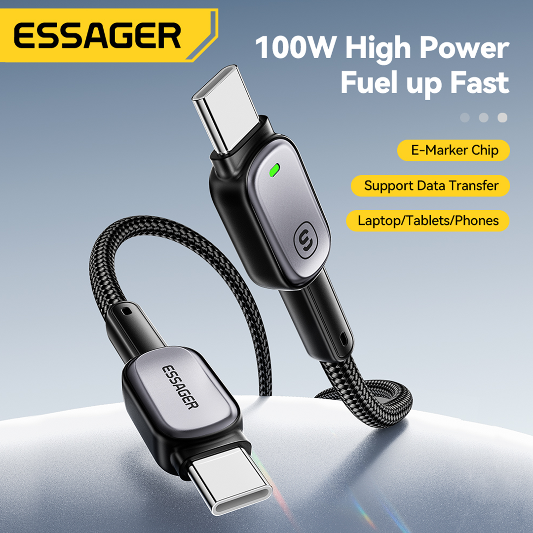 Essager Pure Zen 100W USB-C Variable Light Charging Cable (2M)