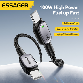 Essager Pure Zen 100W USB-C Variable Light Charging Cable (2M)