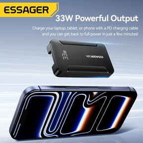 Essager 33W Gallium Nitride Ultra Thin Fast Travel Charger