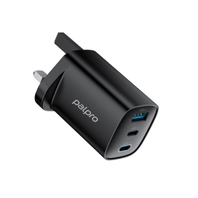 Palpro 65W GaN Dual Port USB-C+USB-A PD Charger
