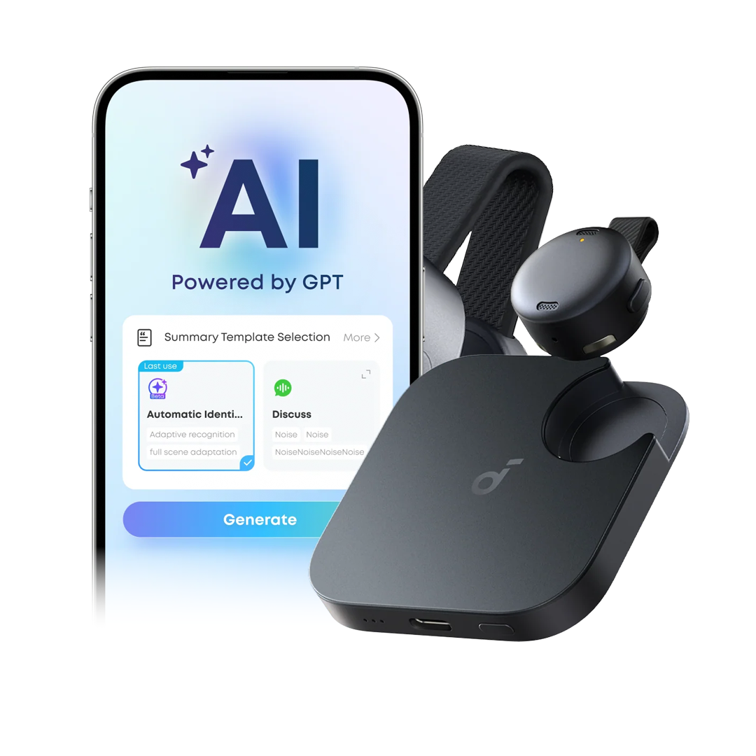 Anker Soundcore Work - Al Note Taker / Voice Recorder