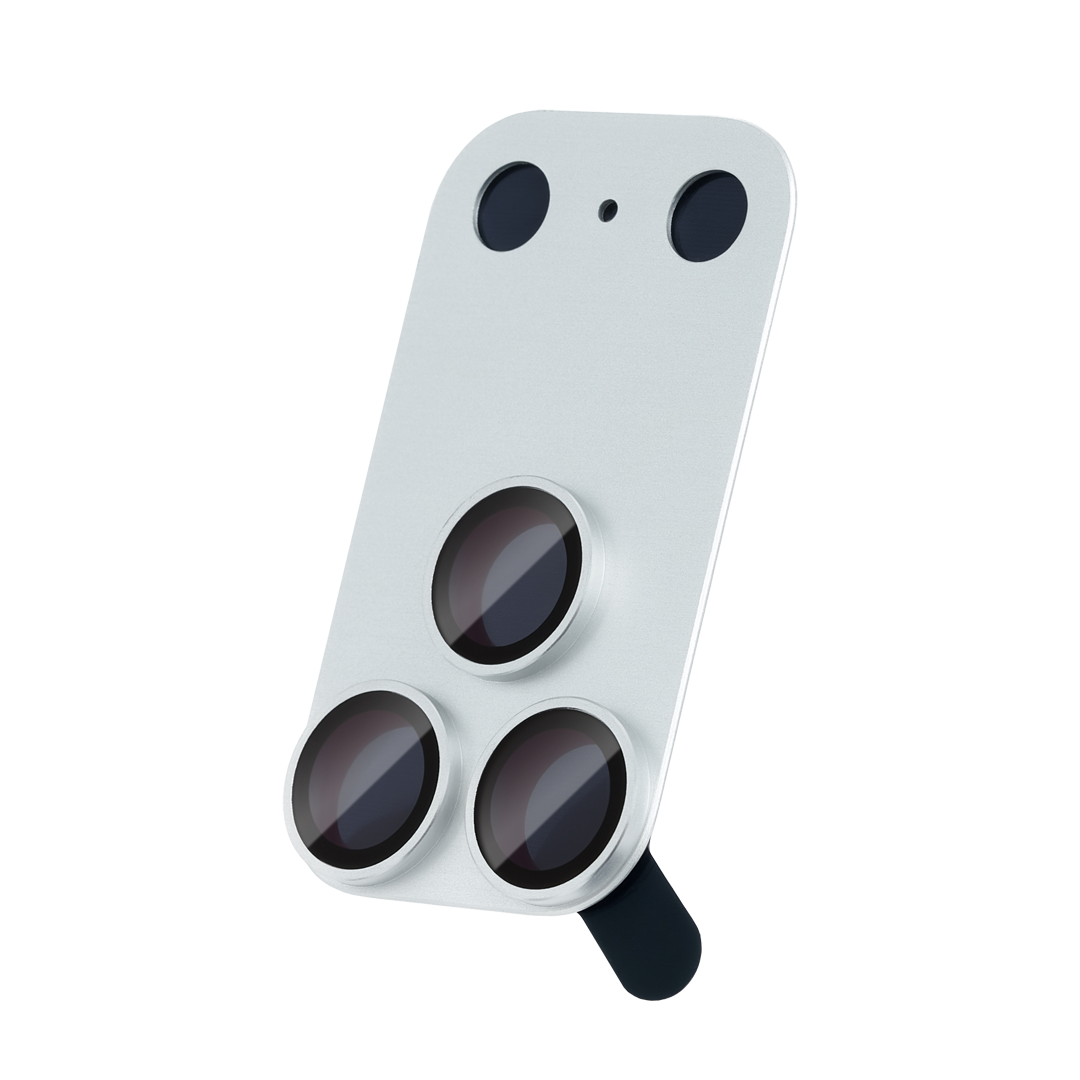 MOCOLL Lens Tempered Glass With Metal Frame for iPhone 17 Series