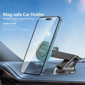 Earldom Magsafe Smartphone Holder with Suction Cup for Car